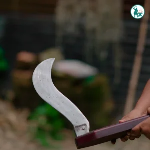 2Pcs 12-Inch Premium Folding Lock Boti - খাঁটি স্প্রিং ইস্পাত ও মেহেগুনি কাঠের নিরাপদ ফোল্ডিং বটি
